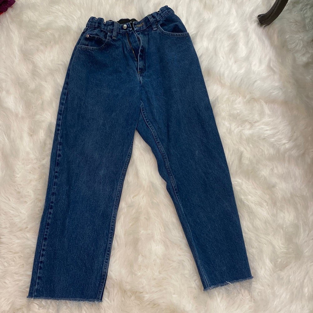 Medium elastic waist wrangler 90s jeans